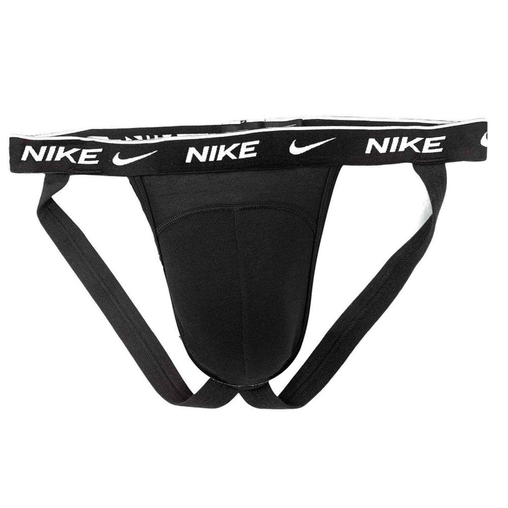 Nike Jock Jockstrap Everyday Cotton Stretch Underwear Dri-Fit Rare Men's Medium - Picture 1 of 7